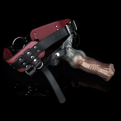 Fantasy Horse Knot Silicone Penis Sleeve & Cock Extender - Wearable Strap-On Dildo for Men with Erectile Challenges