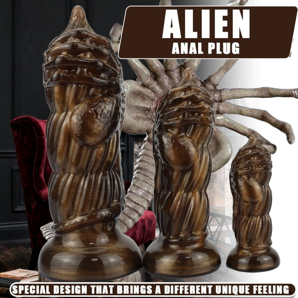 Alien Facehugger Monster Dildo | Silikon Xenomorph Fantasy Analdildo & Vaginaldildo – Domlust