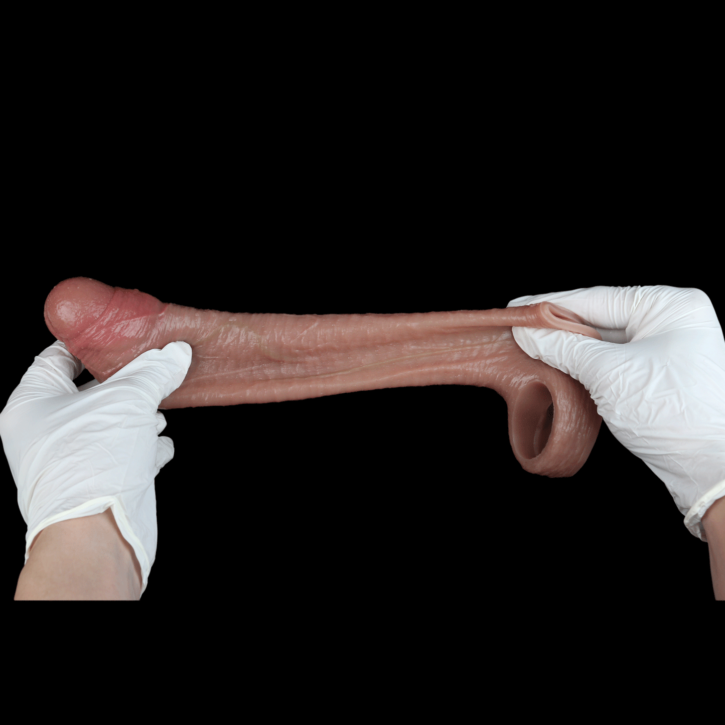 Manchon d'extension de pénis réaliste de 14,78 cm – Prolongez votre intimité avec le jouet sexuel masculin portable