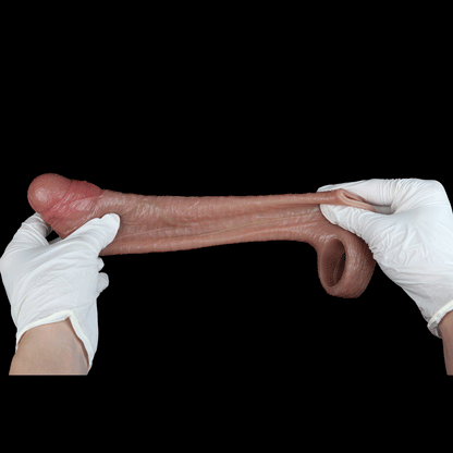 Manchon d'extension de pénis réaliste de 14,78 cm – Prolongez votre intimité avec le jouet sexuel masculin portable