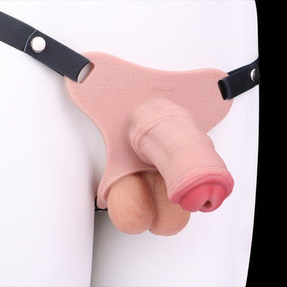 Cage de chasteté portable en silicone pour pénis – Jouet sexuel pour homme