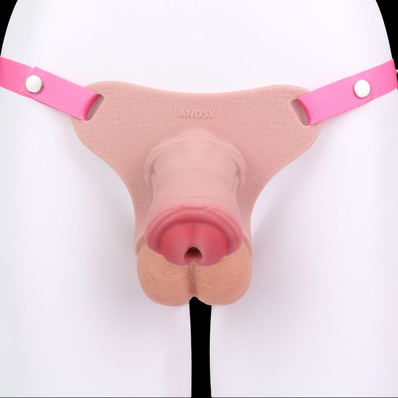 Cage de chasteté portable en silicone pour pénis – Jouet sexuel pour homme