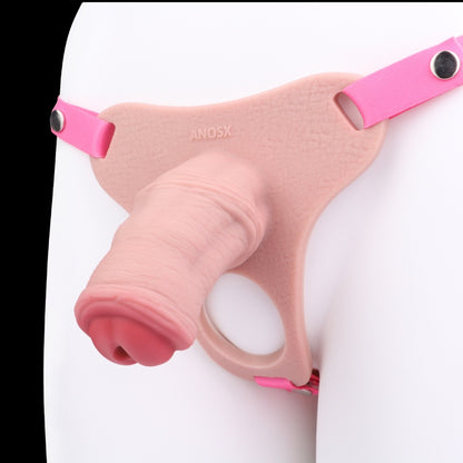 Cage de chasteté portable en silicone pour pénis – Jouet sexuel pour homme
