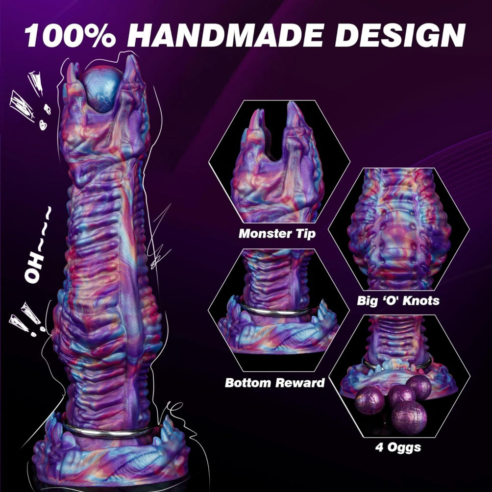 Godemichet ovipositeur – Godemichet en silicone monstre pondeur Alien Xénomorphe | Domlust