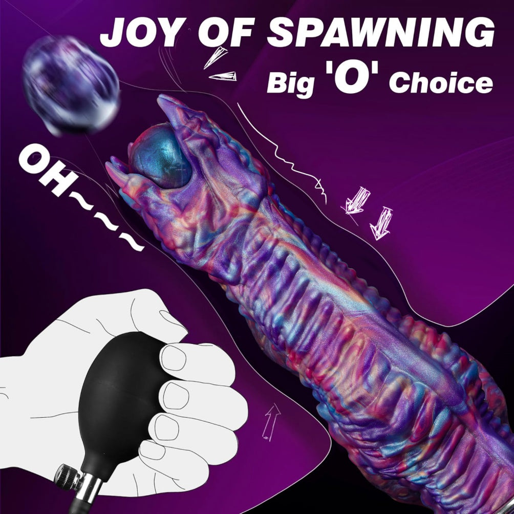 Godemichet ovipositeur – Godemichet en silicone monstre pondeur Alien Xénomorphe | Domlust