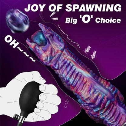 Godemichet ovipositeur – Godemichet en silicone monstre pondeur Alien Xénomorphe | Domlust
