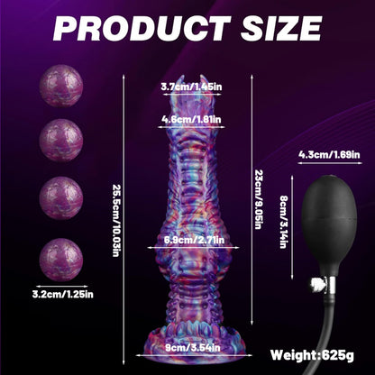 Godemichet ovipositeur – Godemichet en silicone monstre pondeur Alien Xénomorphe | Domlust