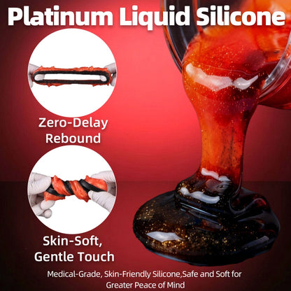 Premium Dragon Scale Silicone Penis Ring for Prolonged Erections – Versatile Strapon & Bondage Male Sex Toy