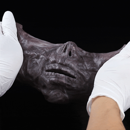 Strap-on Fantasy Silicone BDSM Sex Masks - Bondage Training Sex Toys for Couples