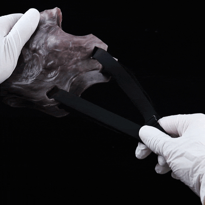 Strap-on Fantasy Silicone BDSM Sex Masks - Bondage Training Sex Toys for Couples