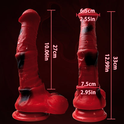 Realistic Silicone Horse Cock Dildo with Suction Cup – Ultimate Fantasy Monster Sex Toy