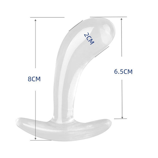 G-Spot Stimulating Fantasy Anal Dildo-Wearable T-Bar Butt Plug for Orgasmic Massage & Female Masturbation