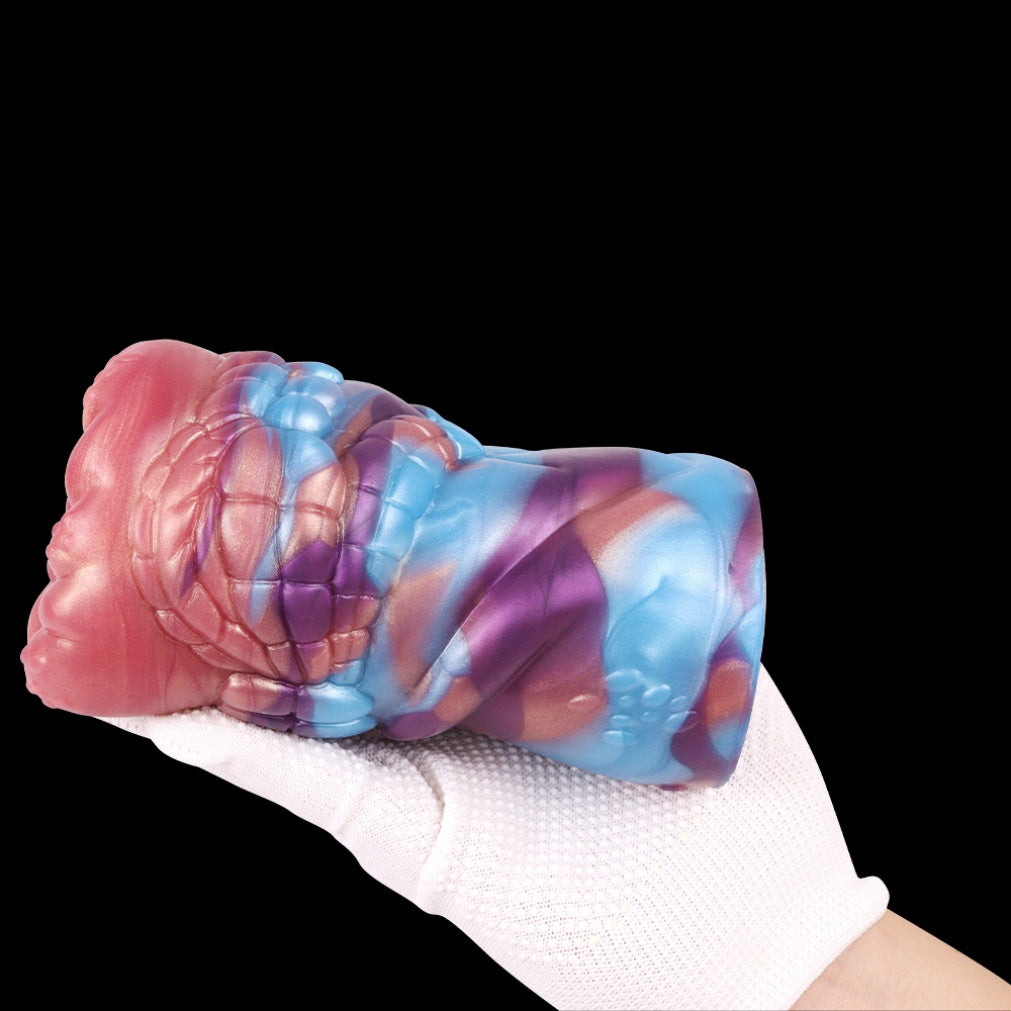 T-Rex Fantasy Silicone Pocket Pussy - Powerful Thrusting Stimulation for Male Masturbation