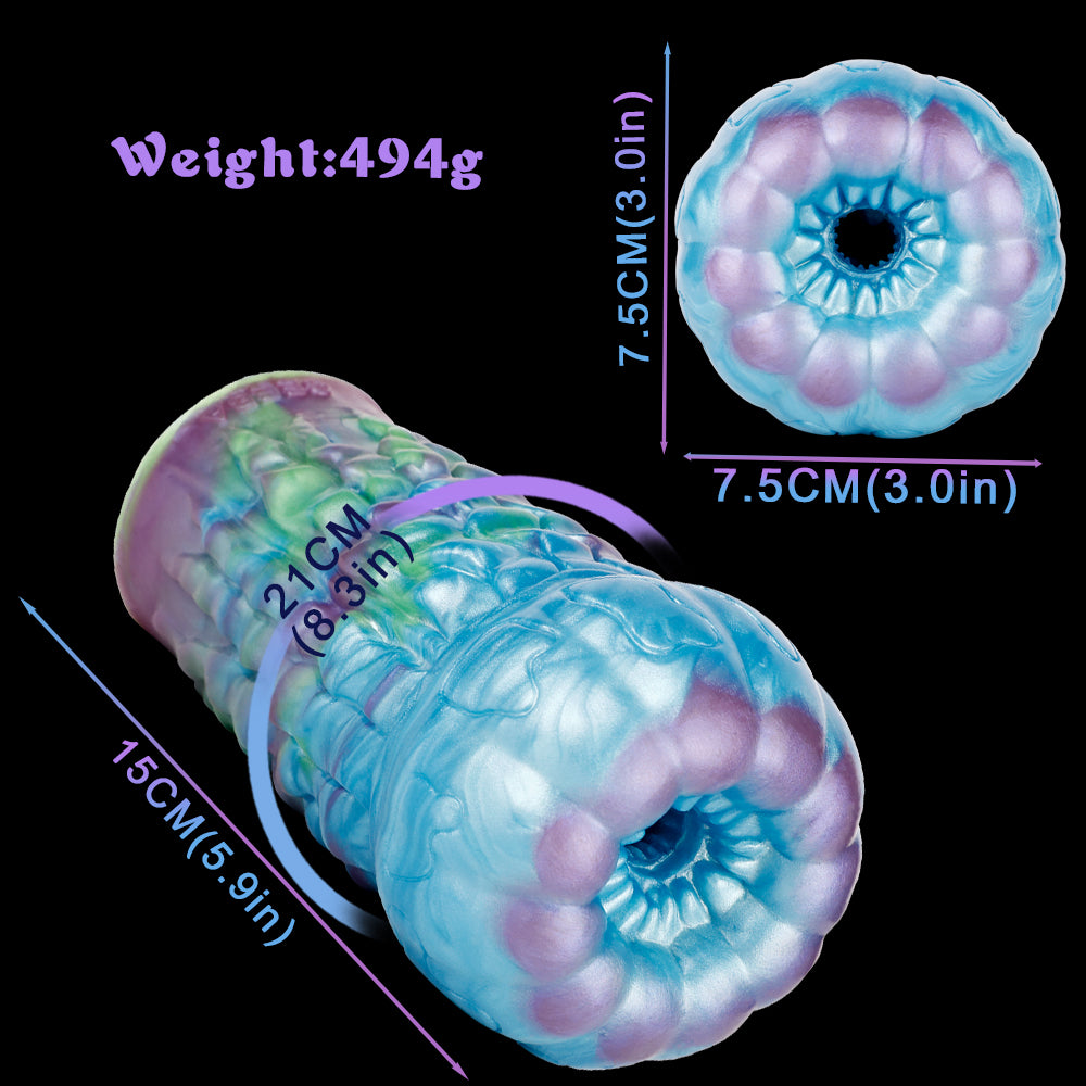 Jellyfish Pussy Pcoket Male Masturbator - Alien Monster Blowjob Milking Sex Toys for Men