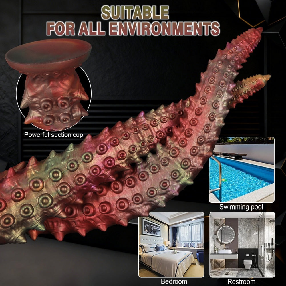Extreme Long Tentacle Dildo Fetishes - Fantasy Octopus Vaginal Masturbation Sex Toys for Women