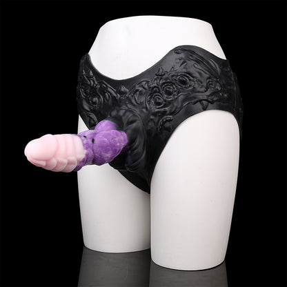 9.37-Inch Fantasy Dragon Sheath Underwear – Silicone Wearable Sex Toys for Men Improving ED
