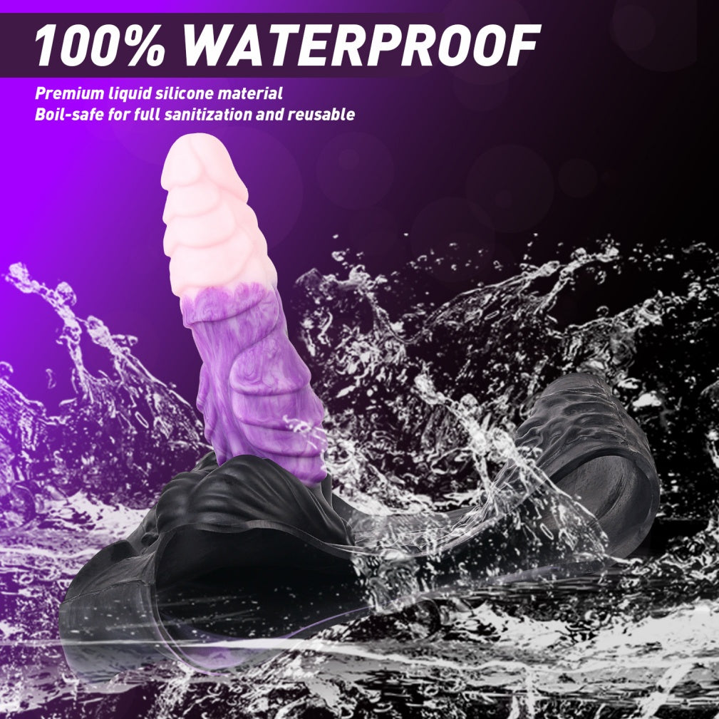 9.37-Inch Fantasy Dragon Sheath Underwear – Silicone Wearable Sex Toys for Men Improving ED