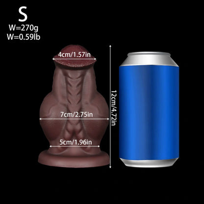 Knotted Muscle Huge Fist Dildo - Big Giant Silicone Fetish Women Masturbation Sex Toys