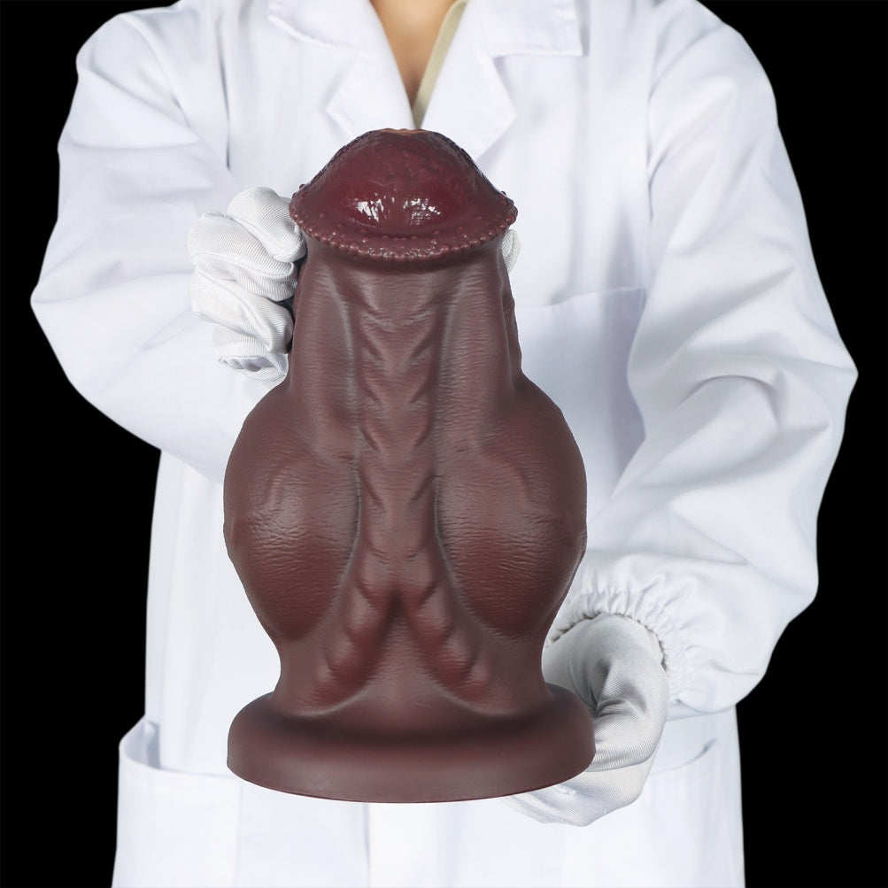 Knotted Muscle Huge Fist Dildo - Big Giant Silicone Fetish Women Masturbation Sex Toys