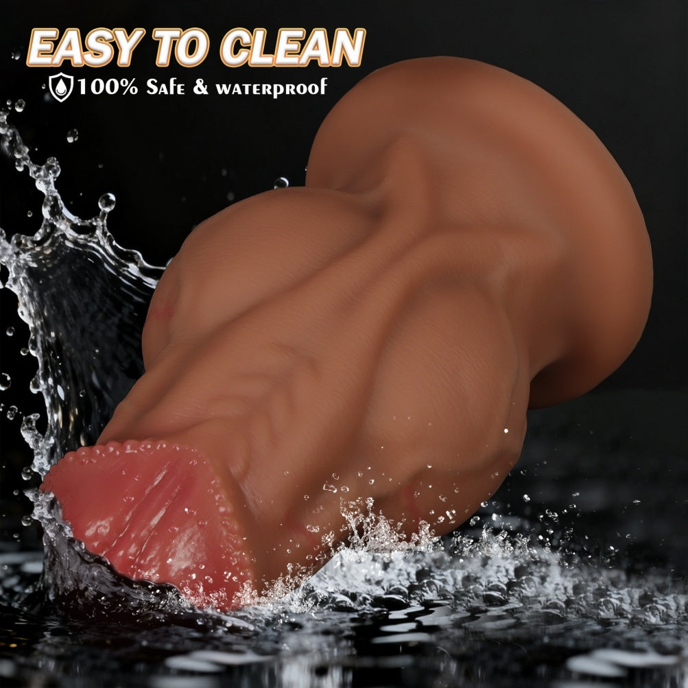 Knotted Muscle Huge Fist Dildo - Big Giant Silicone Fetish Women Masturbation Sex Toys