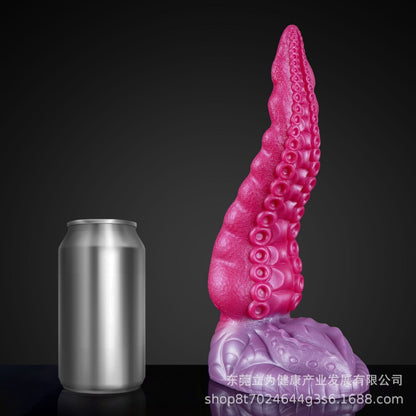 Silicone Fantasy Tentacle Dildo with Suction Cup - Hands-Free Vaginal Orgasmic Massage Sex Toys