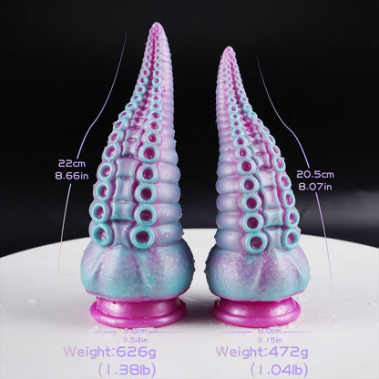 Fantasy Tentakel Silikon Analdildo-Textur G-Punkt Orgasmusmassage &amp; Monster Sex Abenteuer