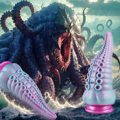 Fantasy Tentakel Silikon Analdildo-Textur G-Punkt Orgasmusmassage &amp; Monster Sex Abenteuer