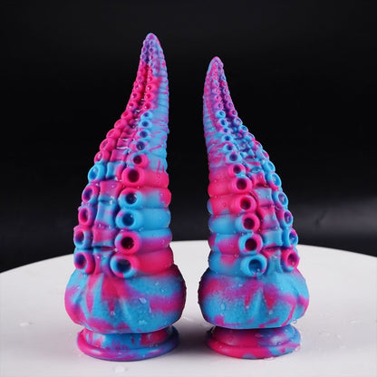 Fantasy Tentakel Silikon Analdildo-Textur G-Punkt Orgasmusmassage &amp; Monster Sex Abenteuer