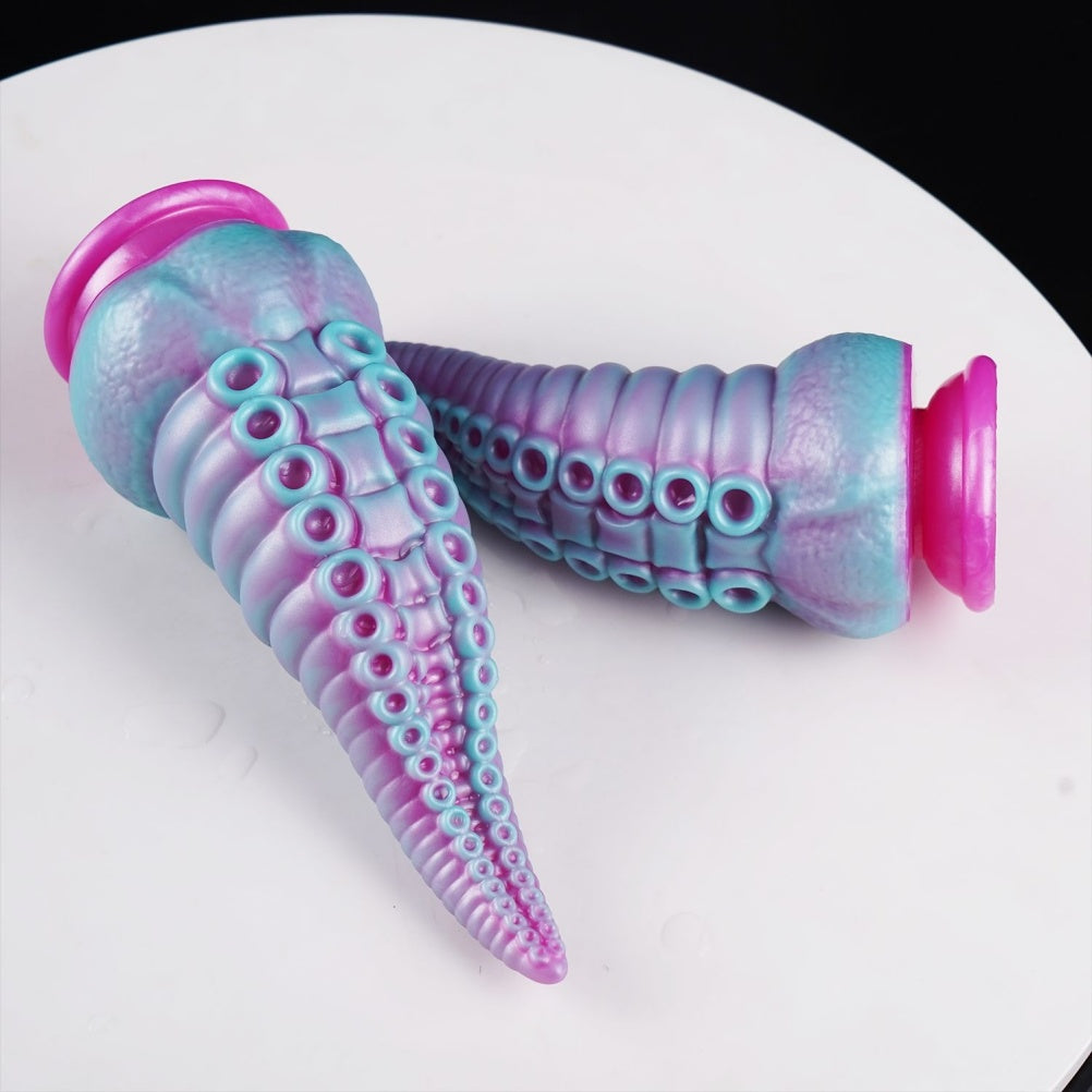Fantasy Tentakel Silikon Analdildo-Textur G-Punkt Orgasmusmassage &amp; Monster Sex Abenteuer