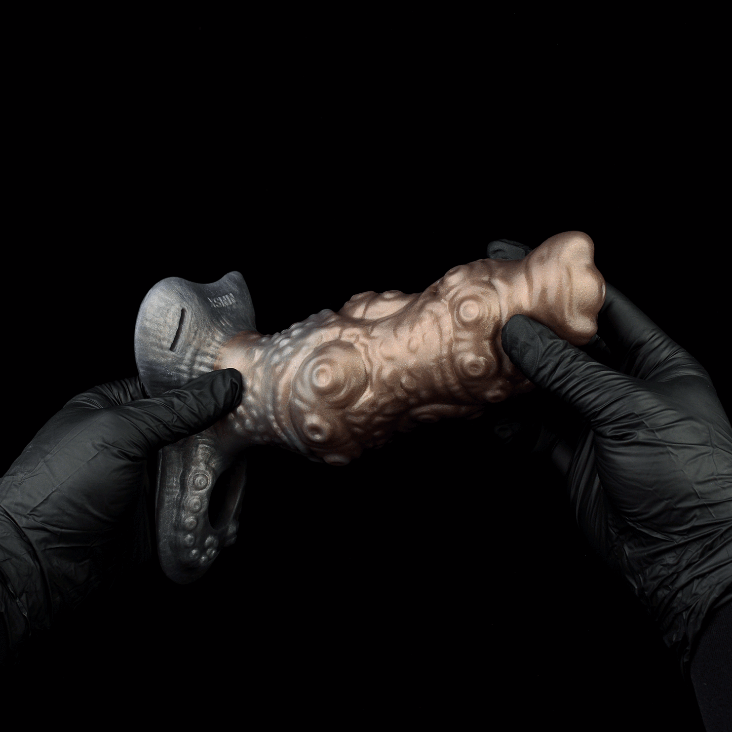 Alien Tentacle Silicone Penis Extender & Masturbation Sleeve-Leather Strap-On Sex Toys for Men & Women