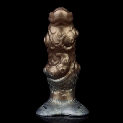 Alien Tentacle Silicone Penis Extender & Masturbation Sleeve-Leather Strap-On Sex Toys for Men & Women