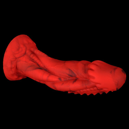 Drake Fire Fantasy Dragon Dildo Fetish Sex – Textured Vaginal Masturbation Thick Silicone Toys