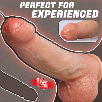 G-Spot Stimulating Silicone Fantasy Dildo – Realistic Skin-Feel Masturbation Toy