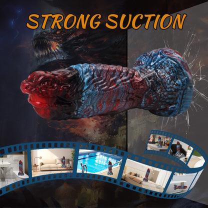 Godemiché Dragon Alien Fantaisie | Jouet Monstre Épais en Silicone avec Ventouse – Domlust