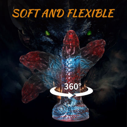 Godemiché Dragon Alien Fantaisie | Jouet Monstre Épais en Silicone avec Ventouse – Domlust