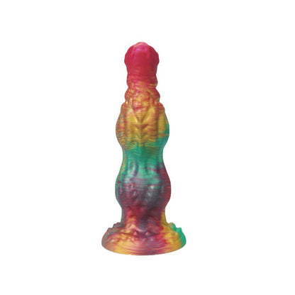 Fantasy Dog Knotting Anal Beads Dildo - Hands-Free Female Orgasmic Sex Toys