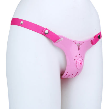 Leather Strapon Fantasy Pussy Pants – Realistic Vagina Simulation for Gender-Play & Feminization Toys