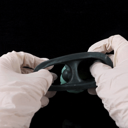 Fantasy Knot Penis Sleeve & Cock Extender-Instant Girth, Endurance, and Textured Internal Massage