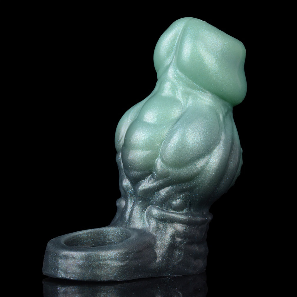 Fantasy Knot Penis Sleeve & Cock Extender-Instant Girth, Endurance, and Textured Internal Massage