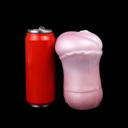 Fantasy Butt-Shaped Silicone Pocket Pussy-Realistic Vulva Texture Male Masturbation Toys