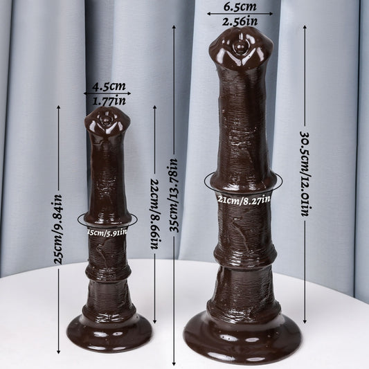 Monster Silicone Horse Fantasy Dildo – Deep Anal and Vaginal Masturbation Toy for Women