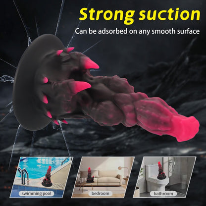 Fantasy Dragon Dildo Fetish Sex - Drake Claw Vaginal Silicone Suction Cup Women Sex Toys