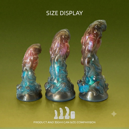 Sagittarius – Curved Platinum Silicone Alien Dildo for Precision G-Spot Stimulation
