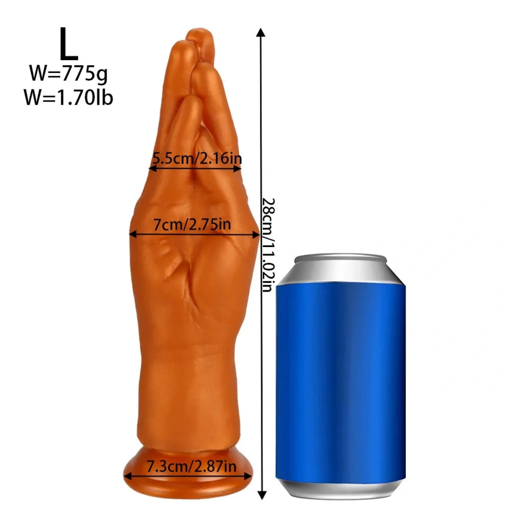 Fantasy Palm Silikon-Faustdildo – Intensive G-Punkt- und Orgasmusmassage für die vaginale Erweiterung