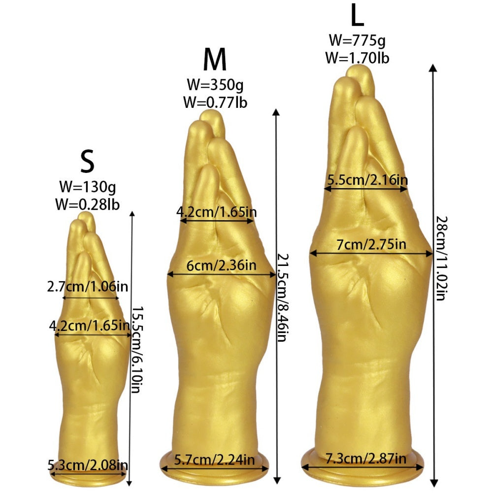 Fantasy Palm Silikon-Faustdildo – Intensive G-Punkt- und Orgasmusmassage für die vaginale Erweiterung