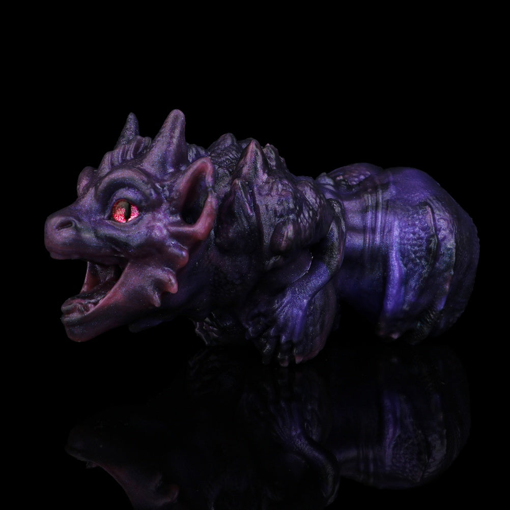 Dark Fantasy Void Dragon Mini Sex Doll – Platinum Silicone Pocket Pussy for Men Blowjobs