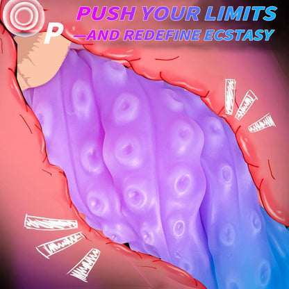 Octopus & Jellyfish Fantasy Silicone Dildo-Multi-Stimulation Tentacle Sex Toy