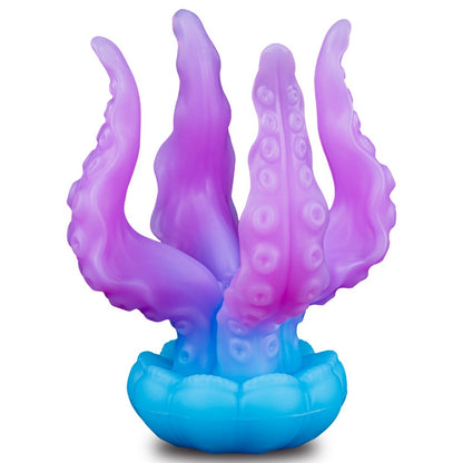 Octopus & Jellyfish Fantasy Silicone Dildo-Multi-Stimulation Tentacle Sex Toy