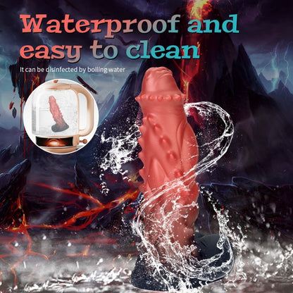 Gemini said Fantasy Dragon Monster Dildo with Suction Cup - G-Spot Stimulating Sex Toy for Orgasmic Massage