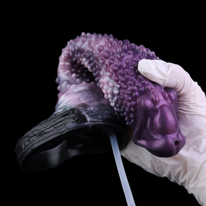Nebula Squirting Sleeves | Purple Alien Silicone Design for Fantasy Play